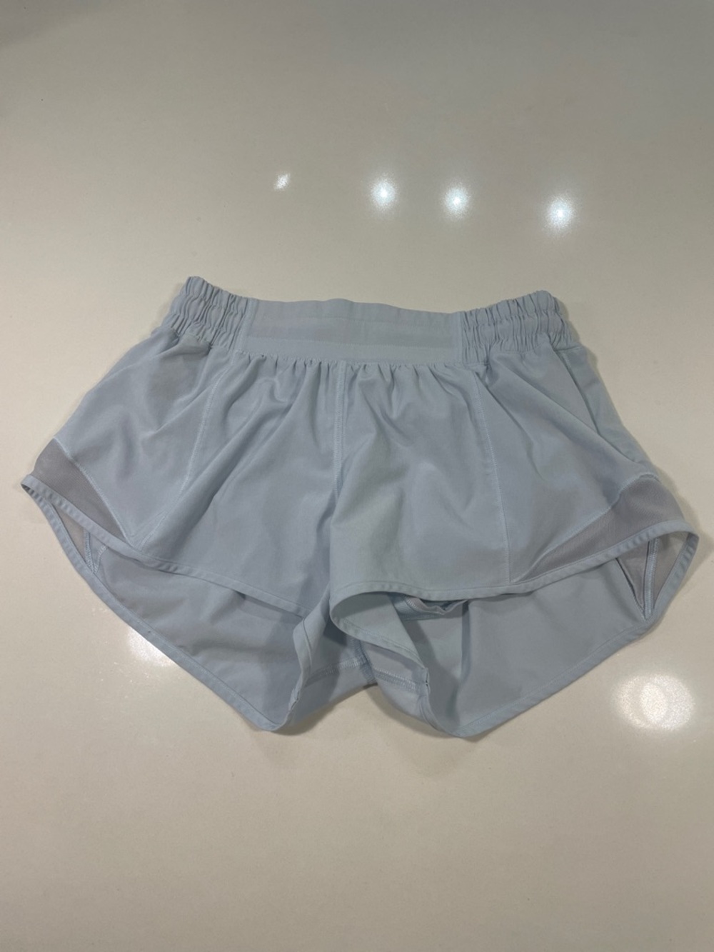 lululemon athletica Light Blue Women's Athletic Shorts